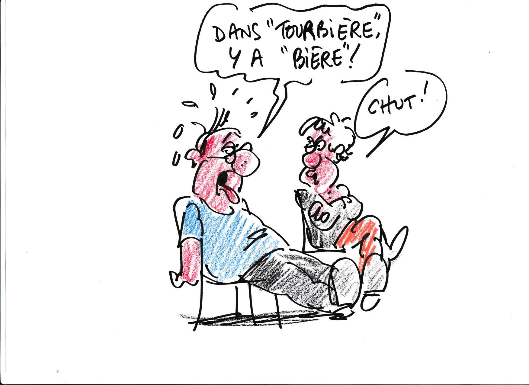 Musee de la pente rencontres combloranes 2023 tourbieres et zones humides dessin 3